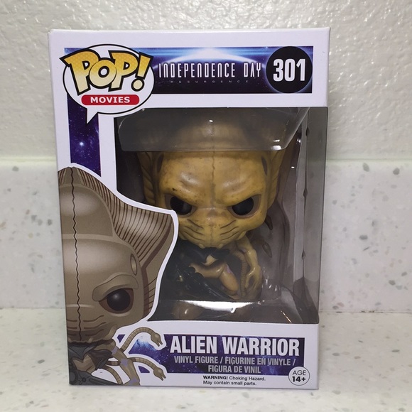 Other - Kid's Funko Pop Independence Day Alien Warrior